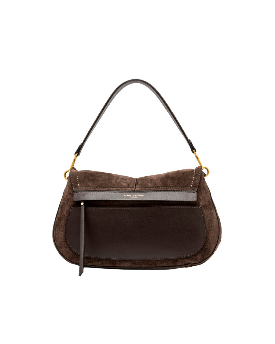 Gianni Chiarini Moka Helena Round Suede Bag