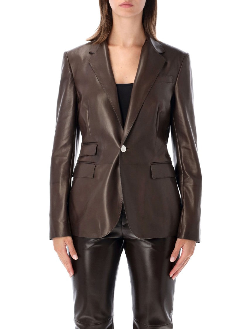 Polo Ralph Lauren Parker Leather Flap Pocket Blazer