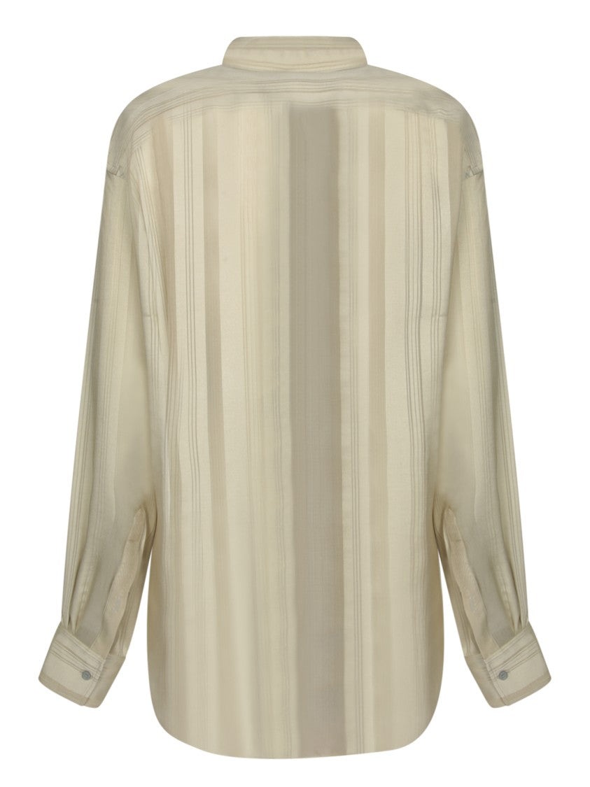 Stella Mccartney Relaxed Fit Button-Down White Shirt