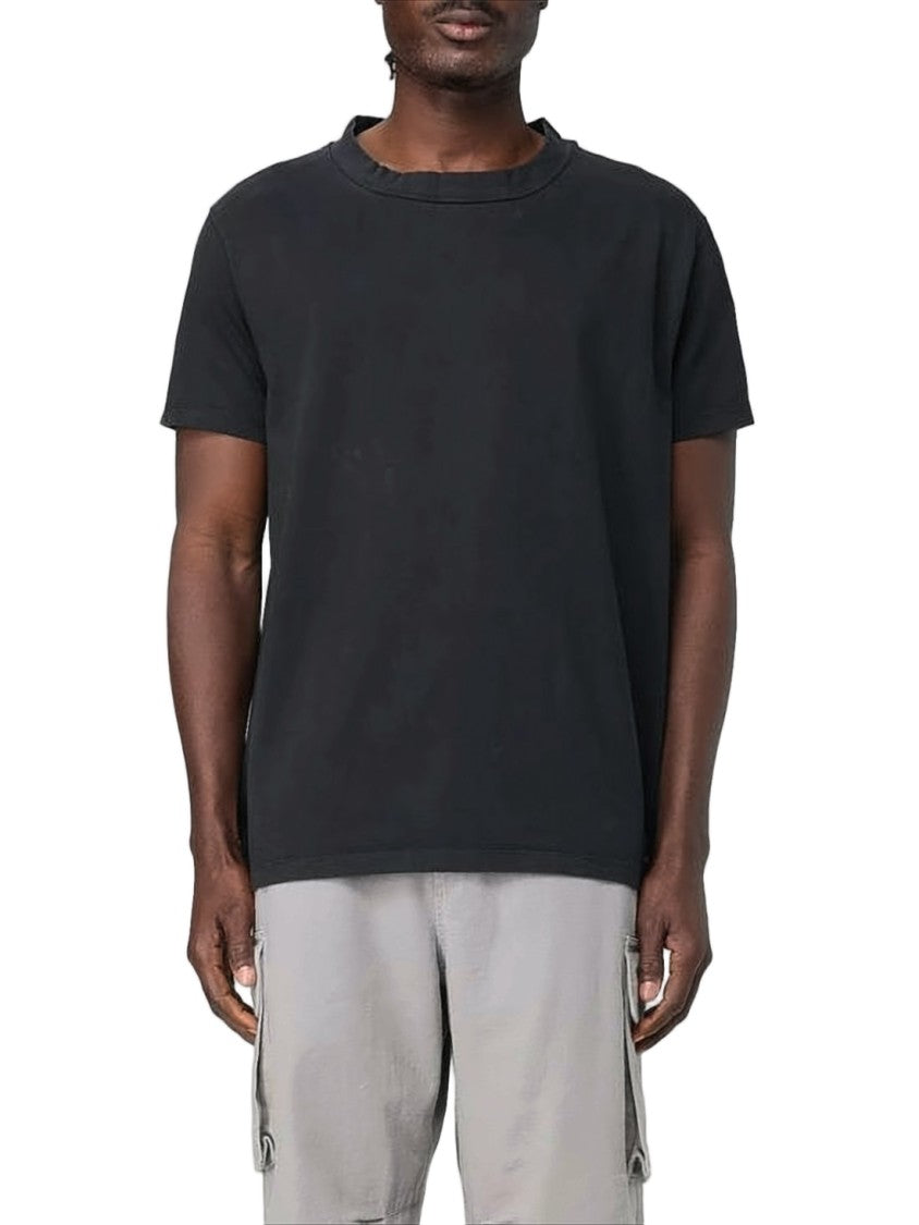 Our Legacy Relaxed-Fit Black T-Shirt With Crew Neckline
