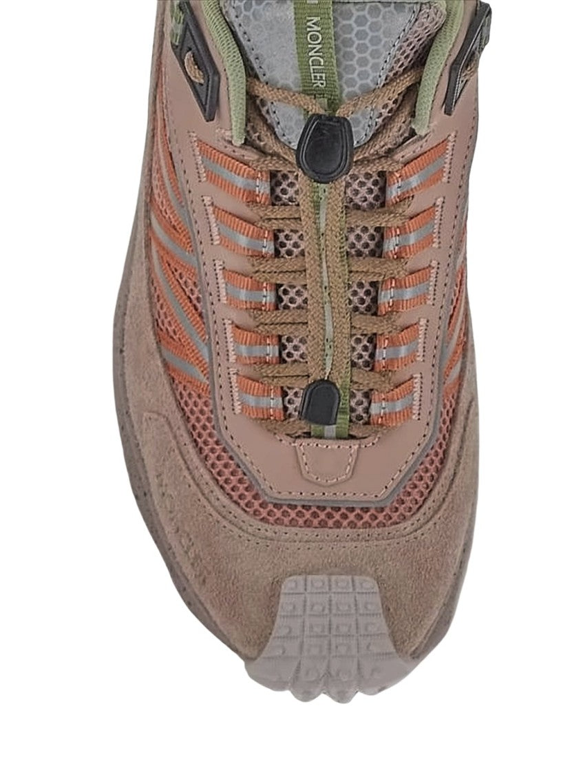 Moncler Layered Earth Tone Moncler Sneakers