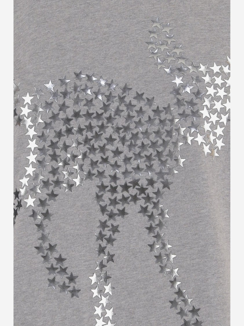J. W. Anderson Animal Star Appliqué Cotton T-Shirt