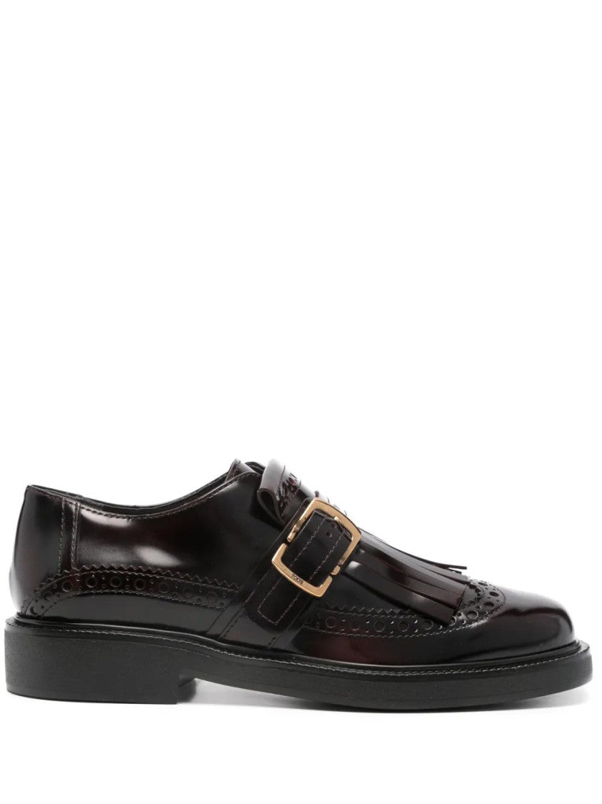 Tod's Monkstraps In Leather