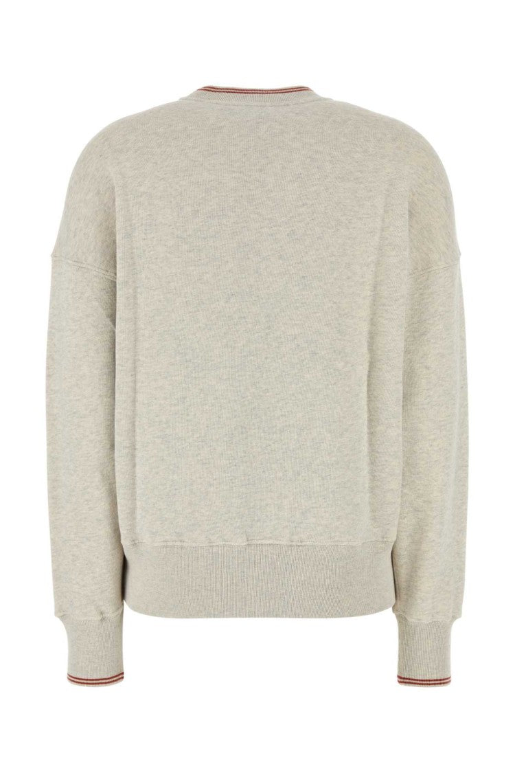 Autry Melange Light Grey Cotton Main Wom Sweatshirt