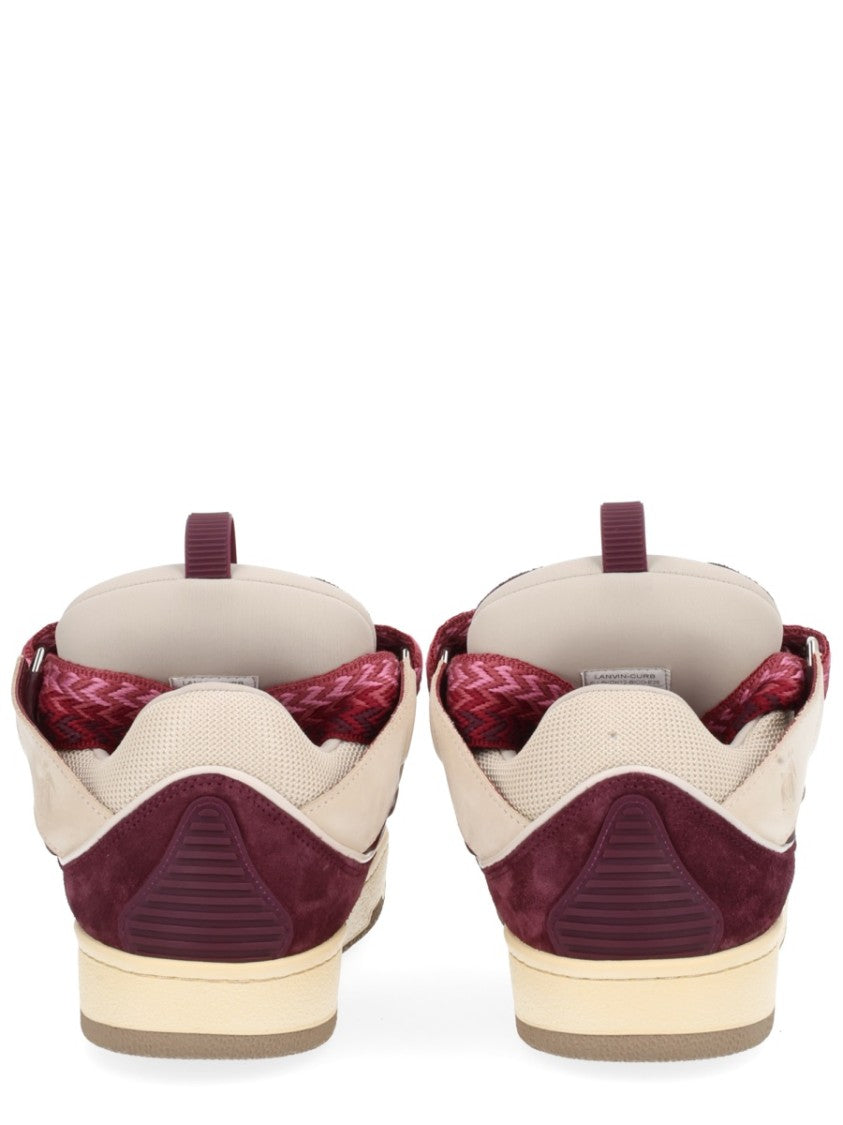Lanvin Multicolor Curb Zigzag Sneakers