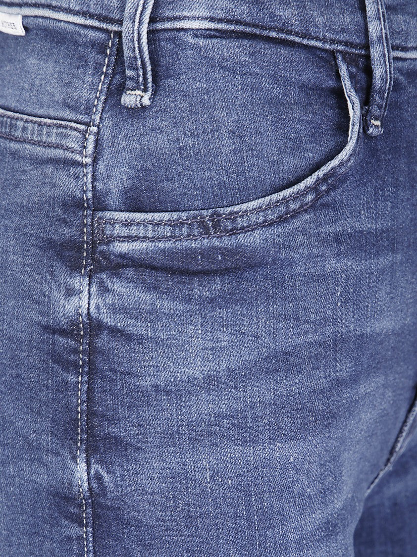 Mother The Hustler Roller Sneak Jeans