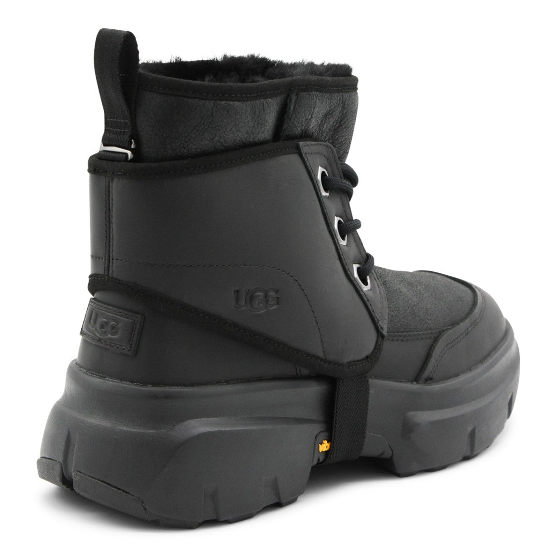Ugg Round Toe Lace-Up Boots