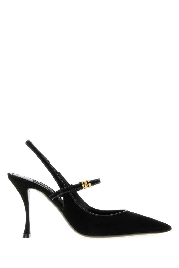 Dolce & Gabbana Black Suede Pumps