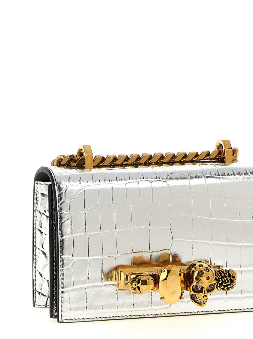 Mcqueen 'Jewelled Satchel' Mini Crossbody Bag