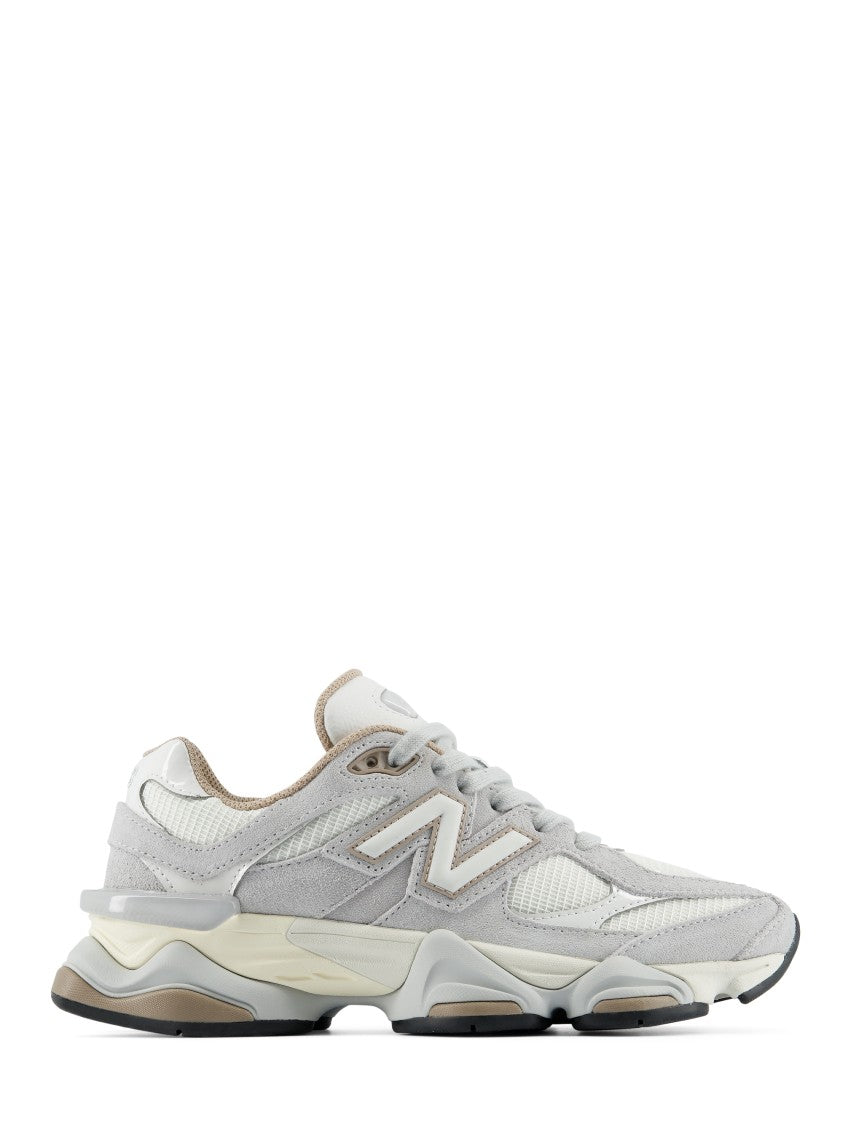 New Balance Layered Suede And Mesh Sneakers With Chunky Sole