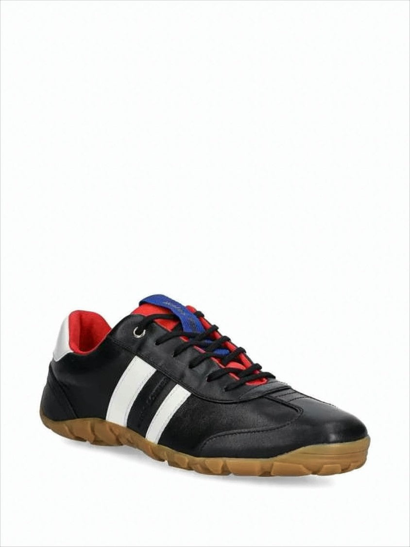 Wales Bonner Sleek Low-Top Sneakers With Bold Stripes