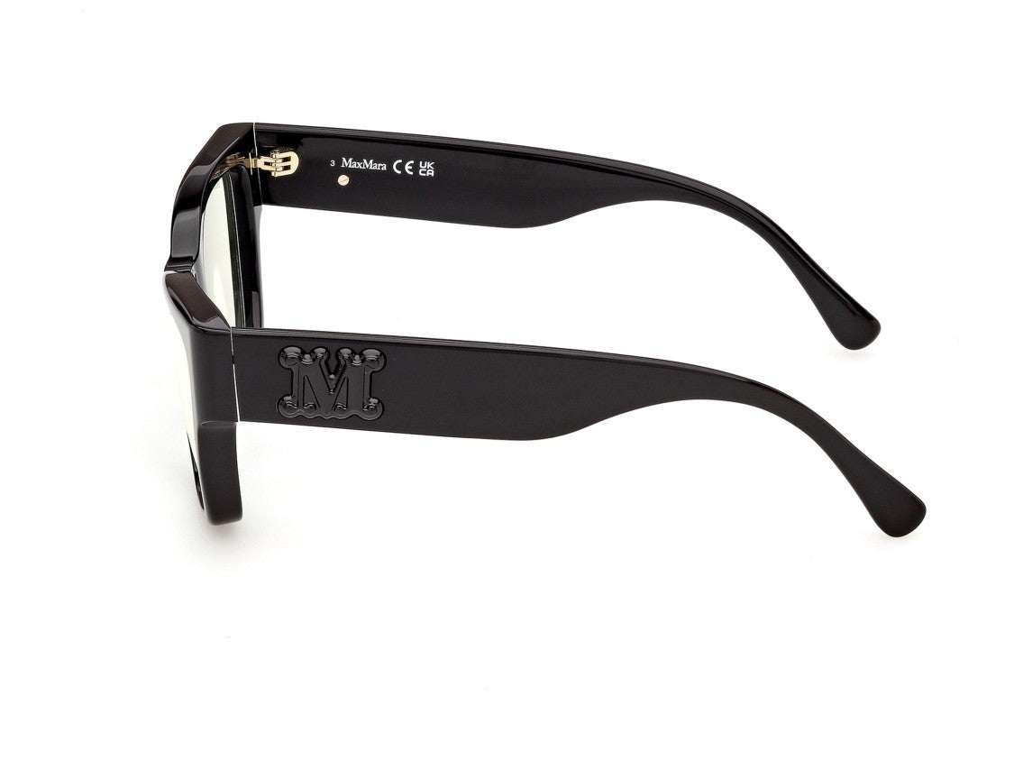 Max Mara Mm5251-B Embossed Logo Oversized Square Sunglasses