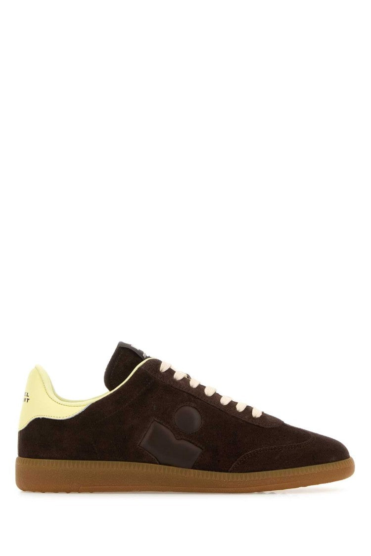 Isabel Marant Chocolate Suede Bryce Sneakers