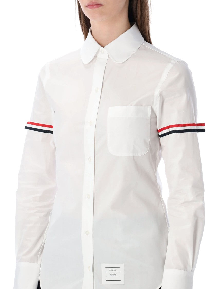 Thom Browne Classic Round-Collar Shirt