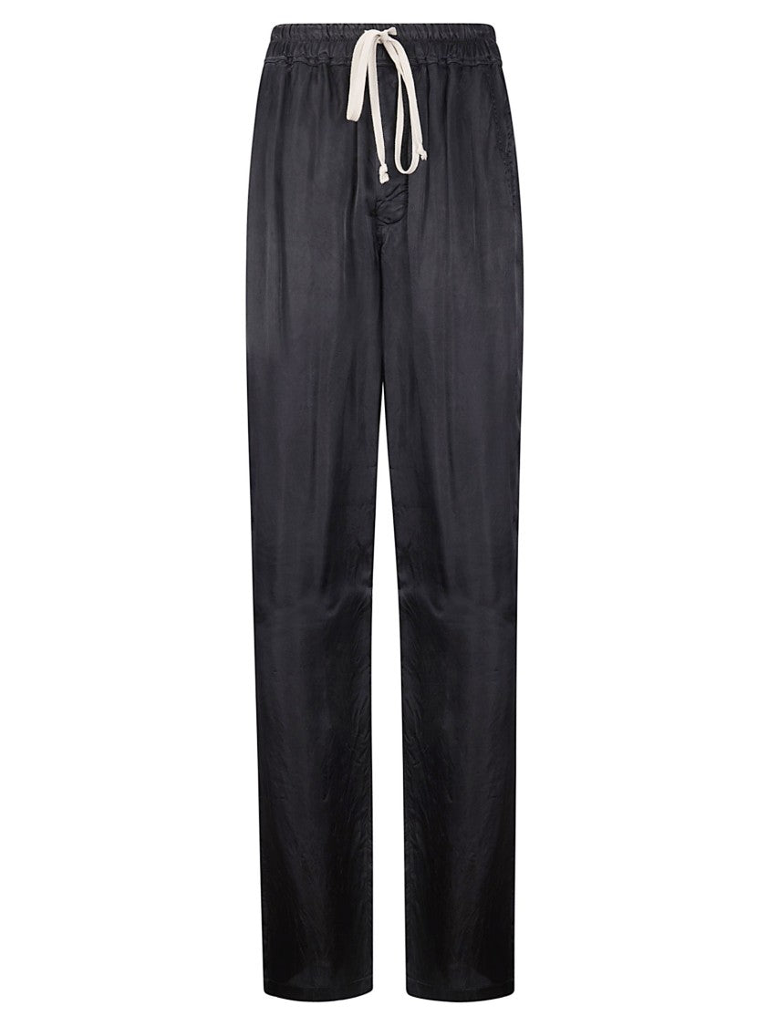 Rick Owens Beige Dietrich Drawstring Trousers
