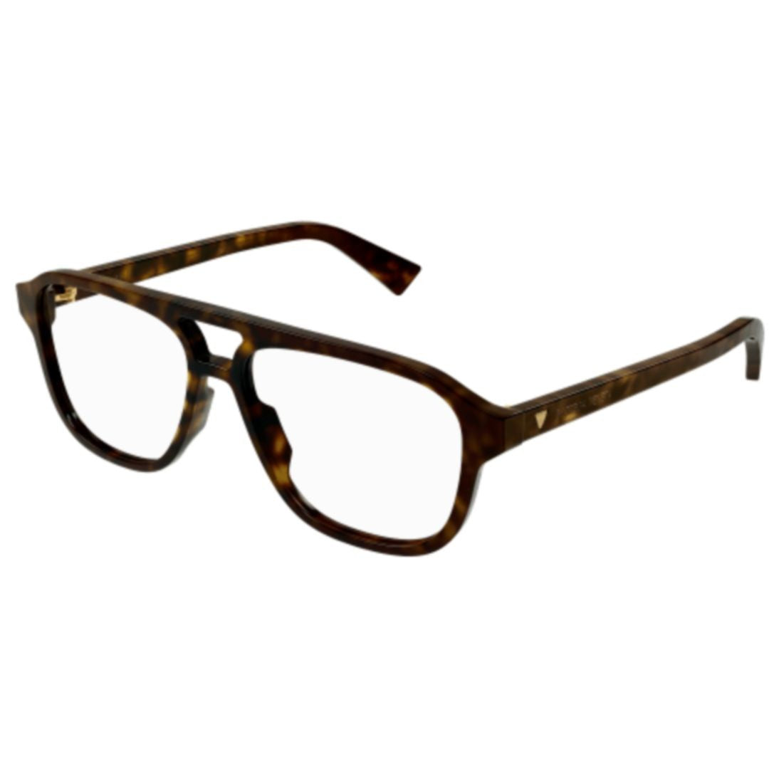 Bottega Veneta Aviator-Inspired Tortoiseshell Sunglasses With Double Bridge