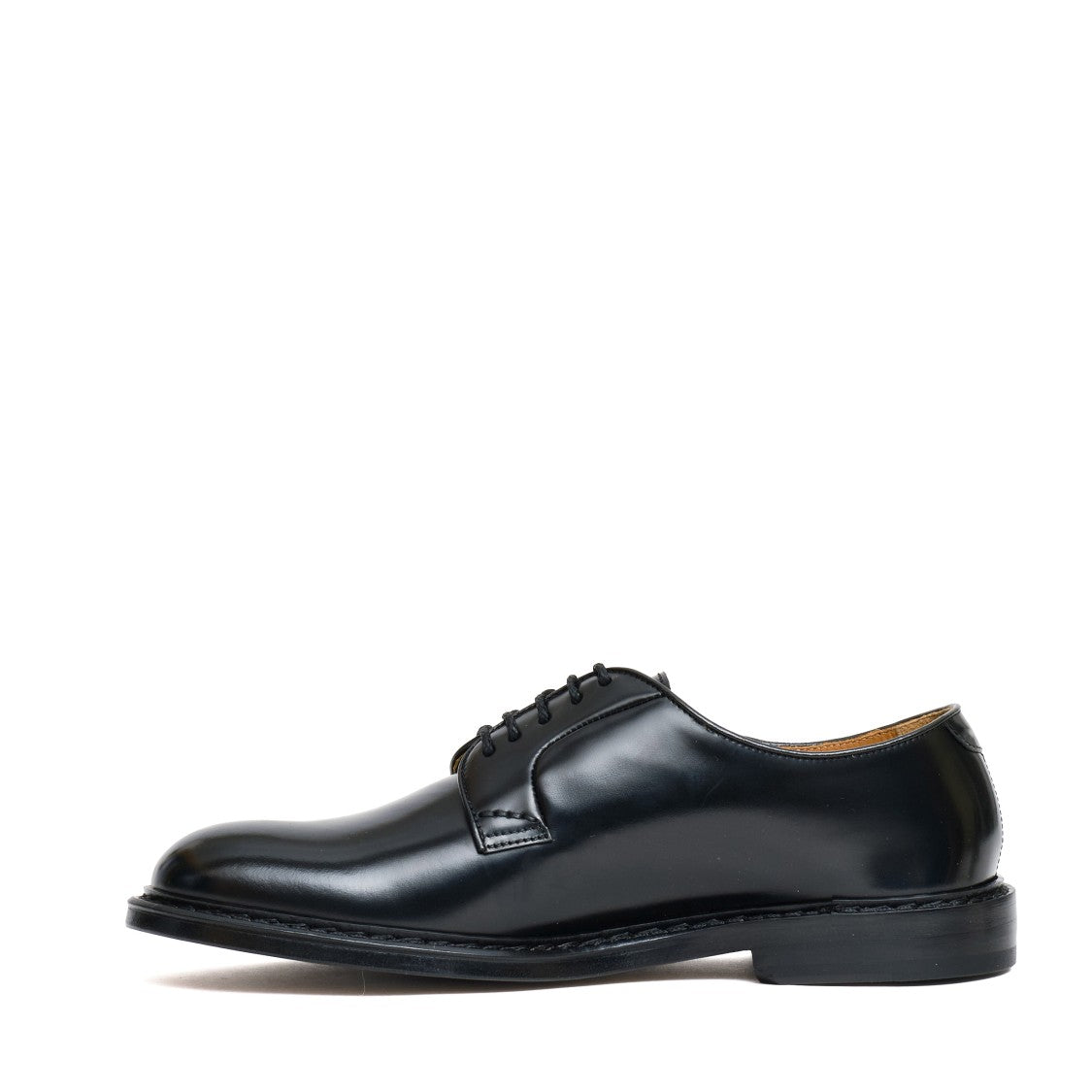 Doucal's Blake Stitch Seamless Leather Derby Shoes