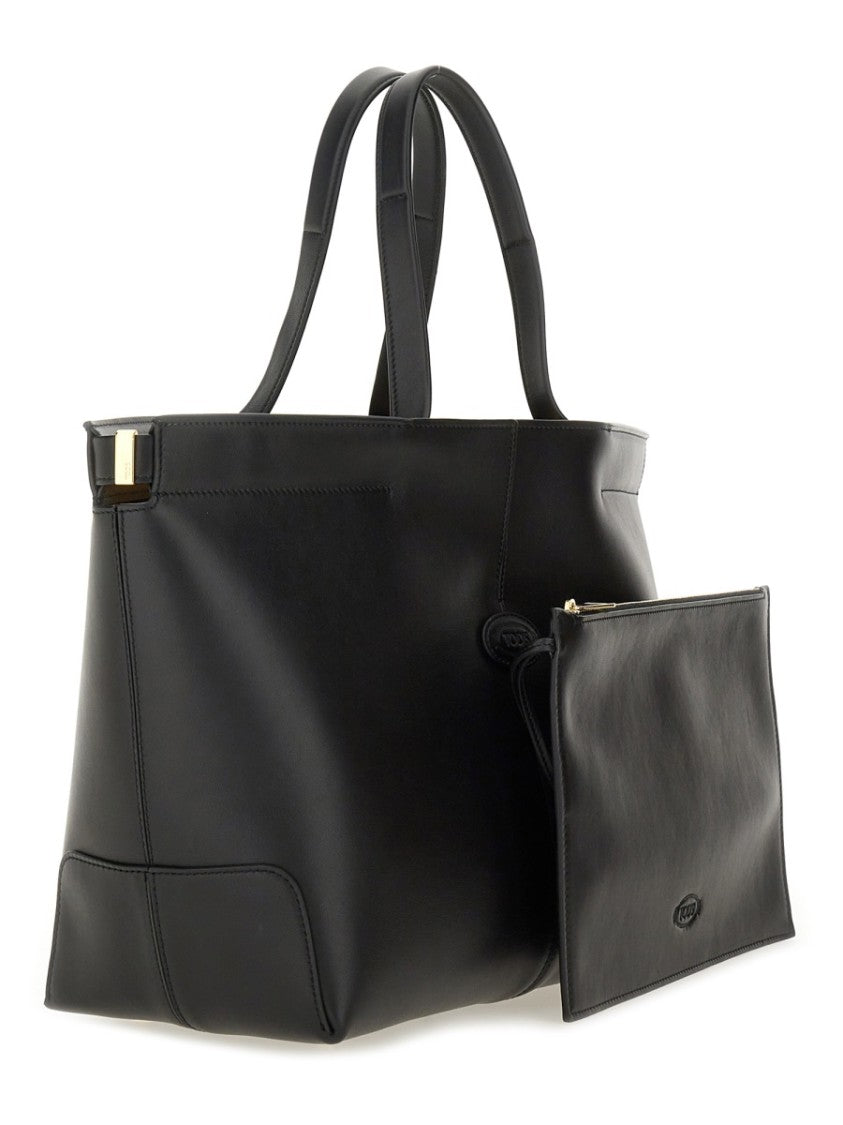 Tod's " Di Bag Folio" Medium-Small Tote Bag