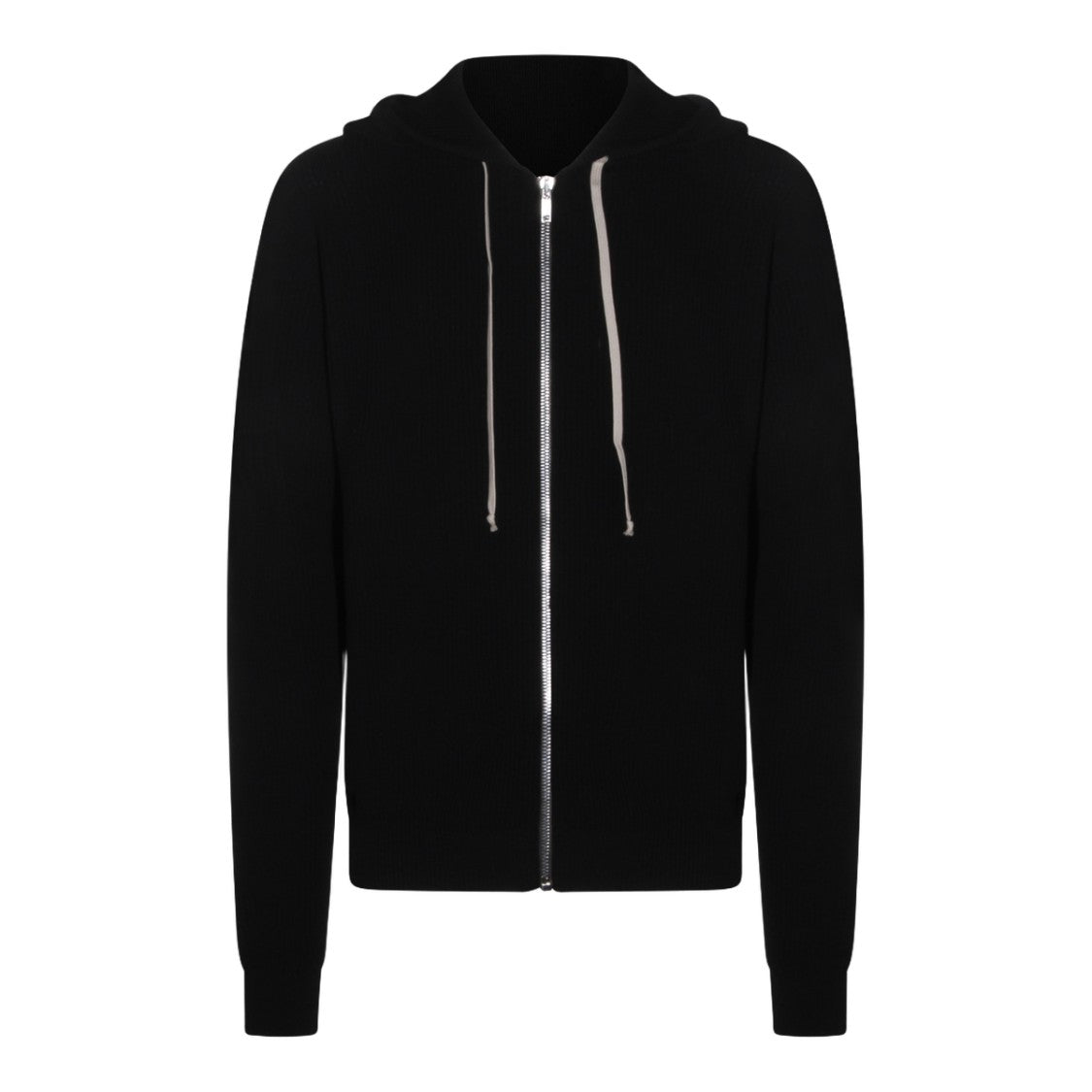 Rick Owens Black Sweater With Classic Crew Neckline