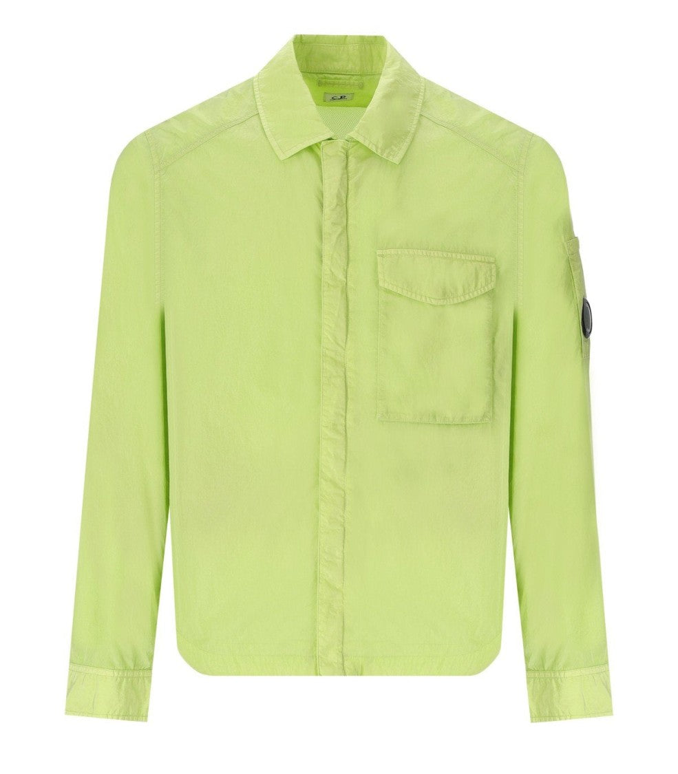 C.P. Company Chrome-R Pocket White Pear Overshirt