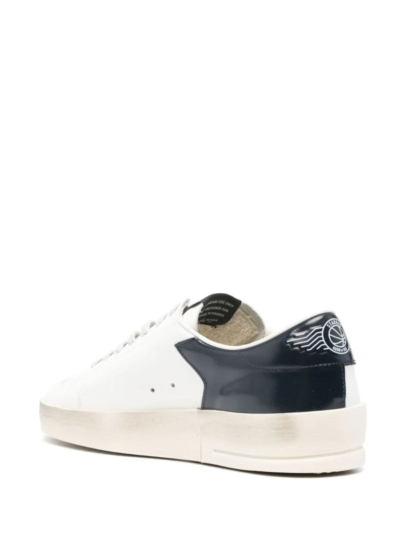 Golden Goose White Leather Sneakers