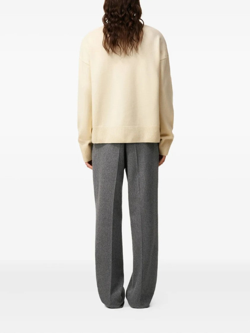 Ami Ami De Coeur Funnel Neck Sweater