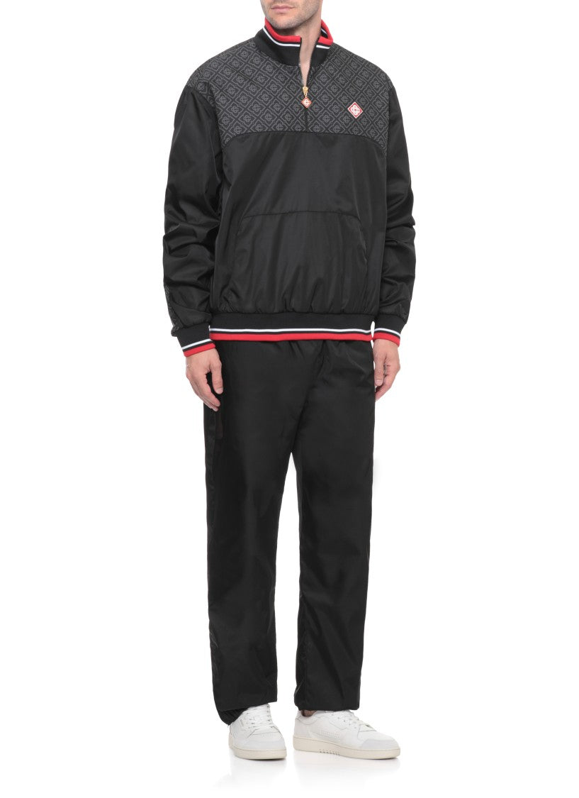 Casablanca Black Monogram Sweatshirt