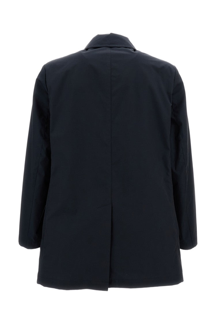 L'impermeabile Men's Short-Length Coat With Minimalist Design