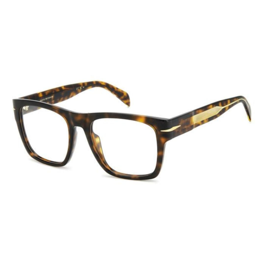 David Beckham Db 7020/Bold Square Tortoiseshell Eyeglasses