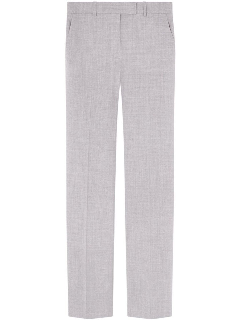 Versace Straight-Leg Tailored Pants With Refined Finish