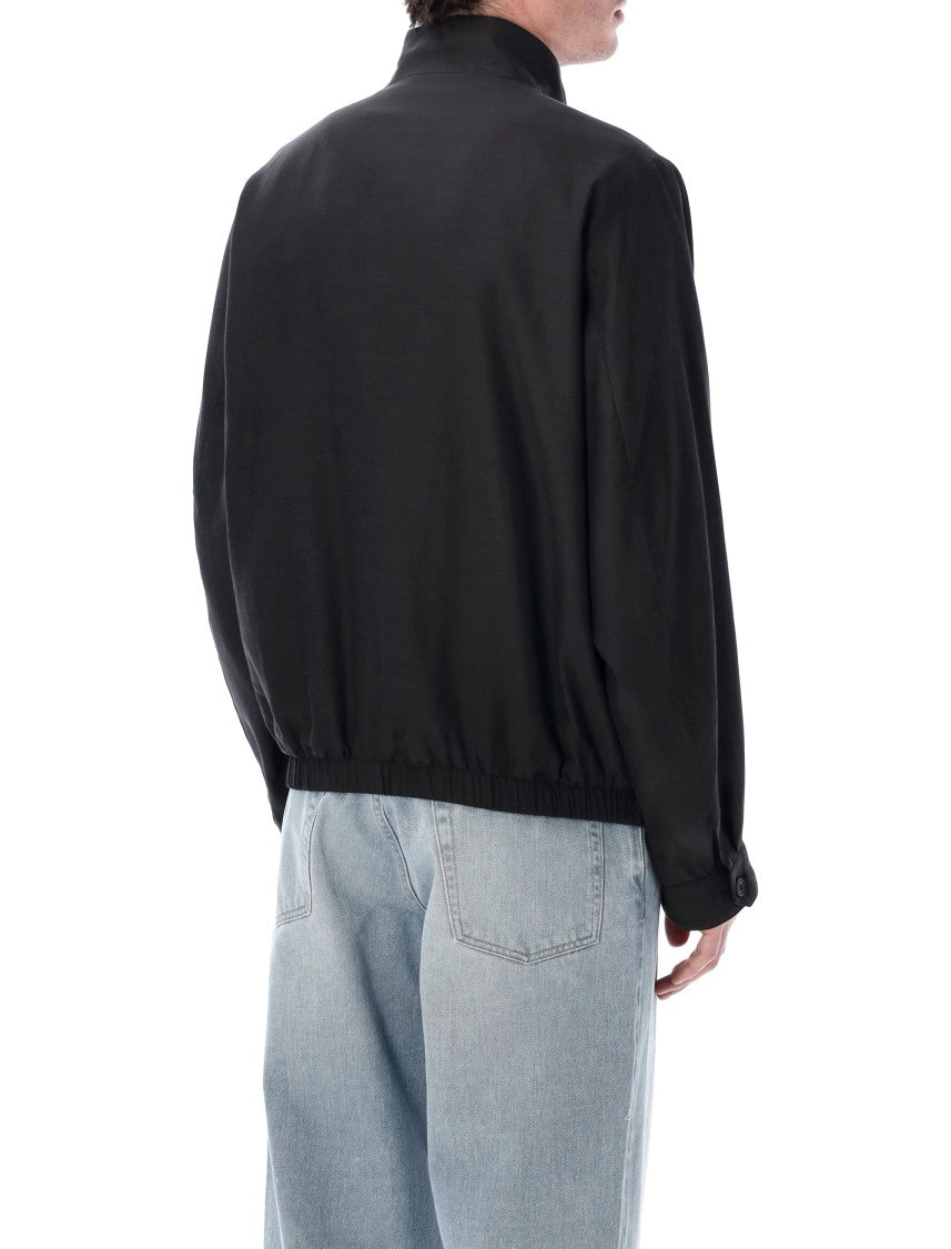 Our Legacy Japanese Cupro-Blend Casino Boxy Jacket