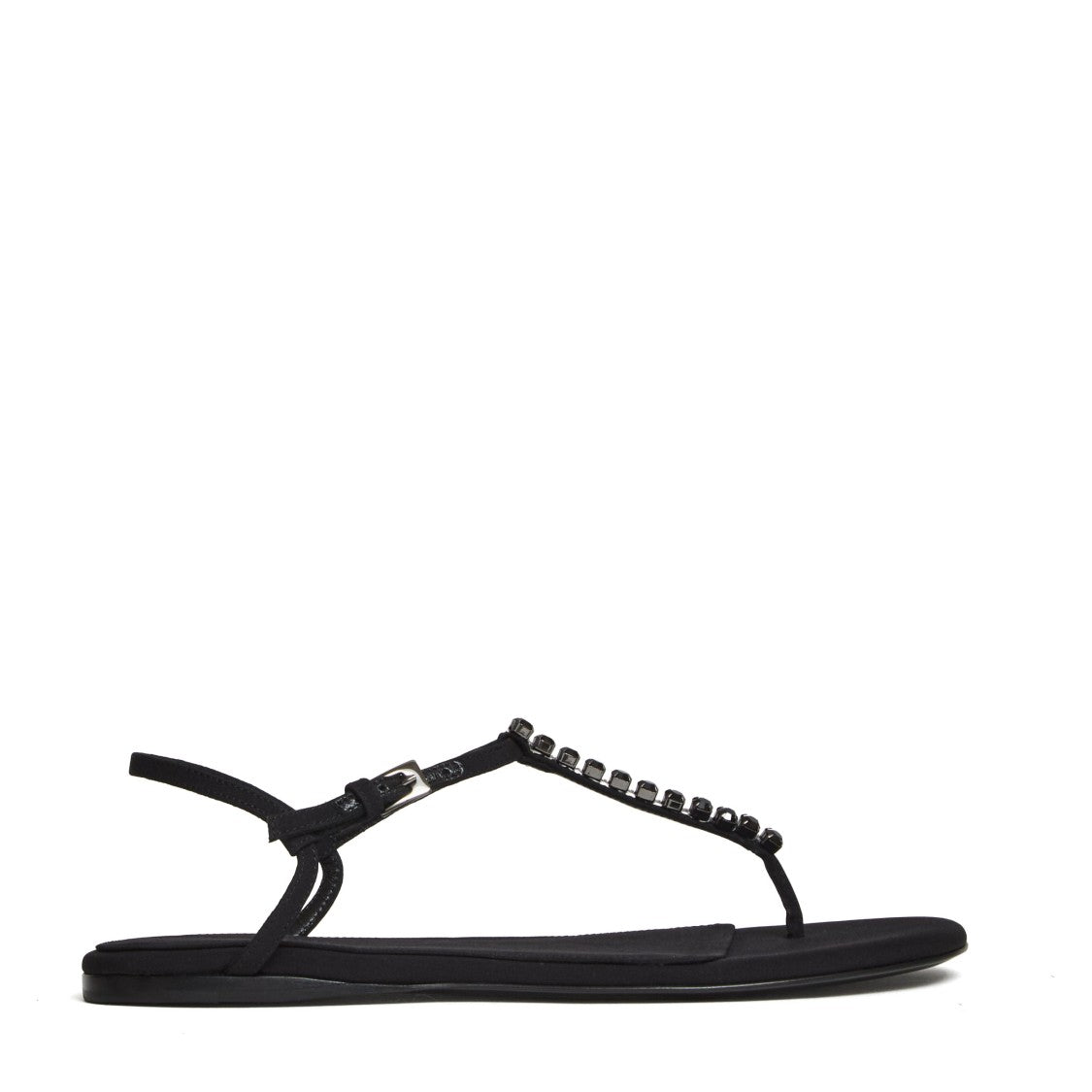 Paris Texas Montecarlo Crepe Crystal Flat Sandals
