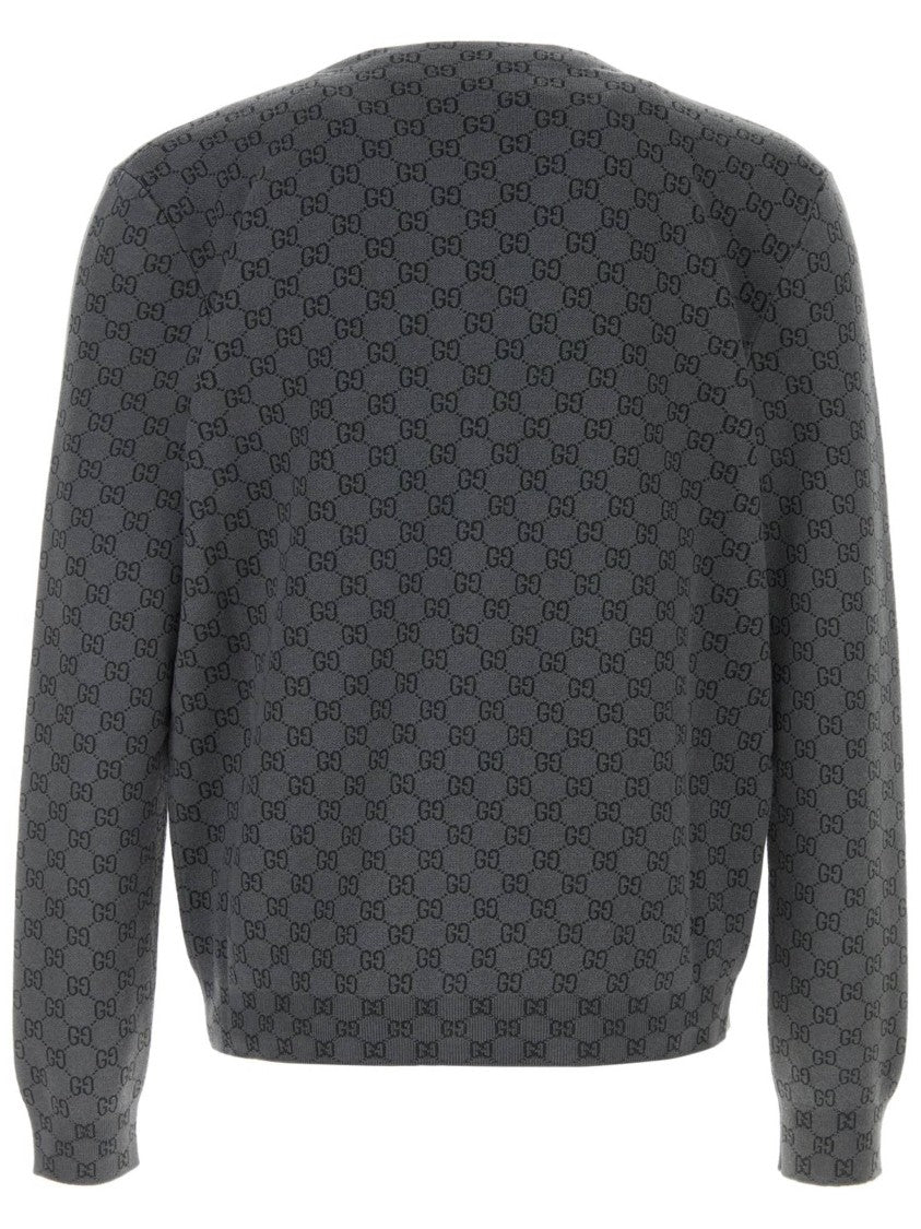 Gucci Cardigan Wool V-Neck Knitwear
