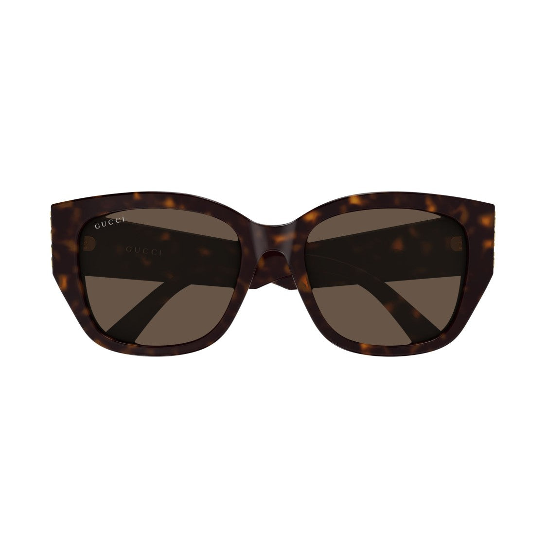 Gucci Gg2043sa Oversized Tortoiseshell Square Sunglasses