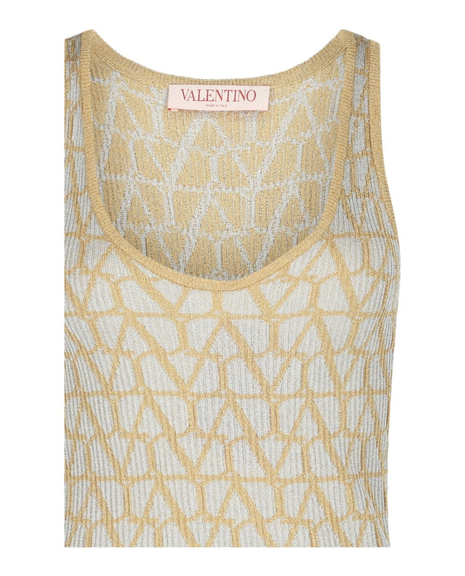 Valentino Toile Iconographe Jacquard Tank Top