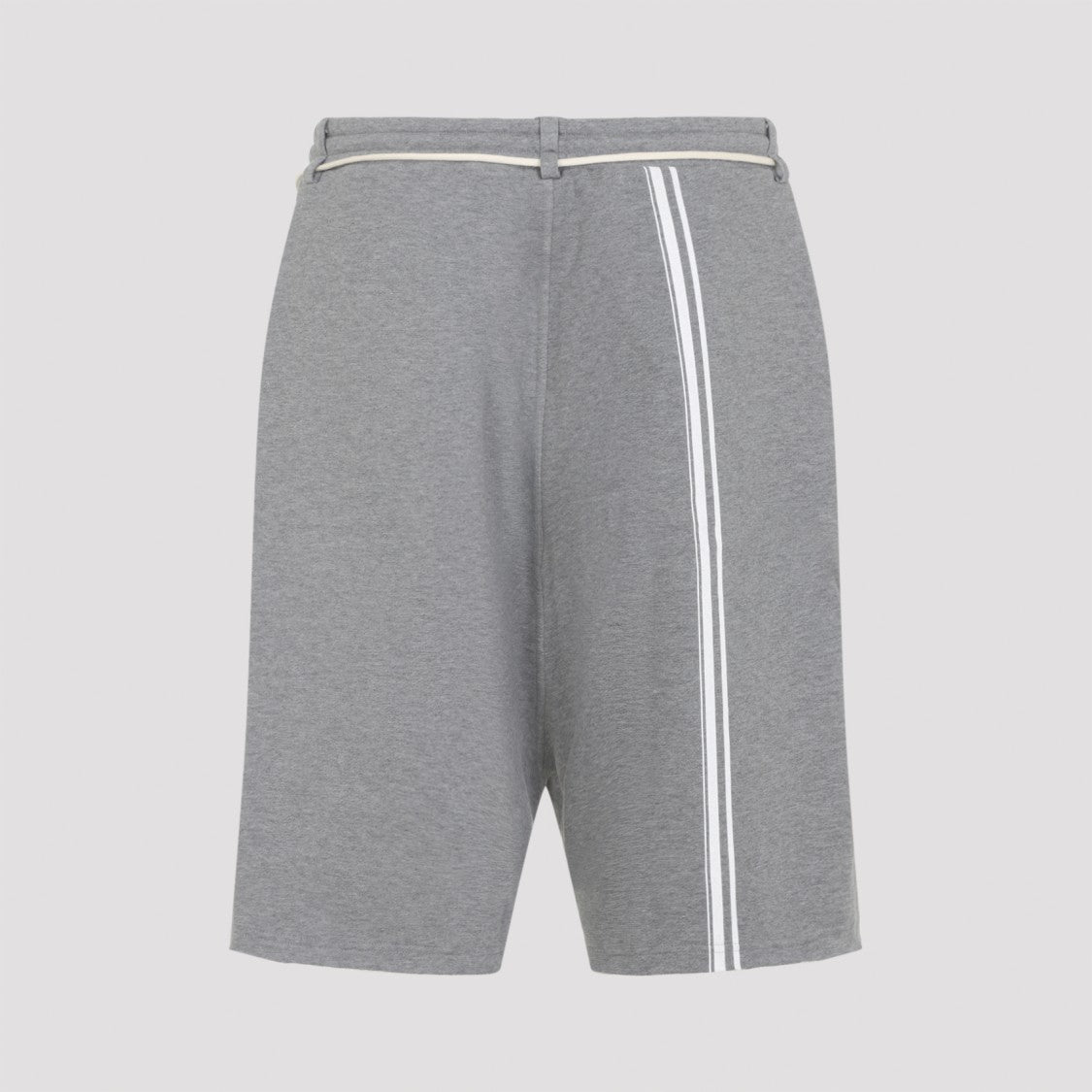 Mordecai Grey Cotton Bermudas