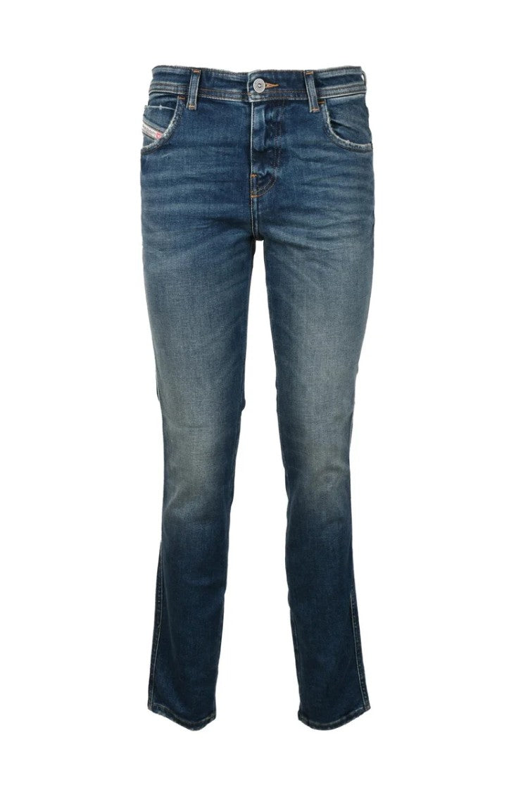 Diesel Blue Babhila Skinny Fit Jeans