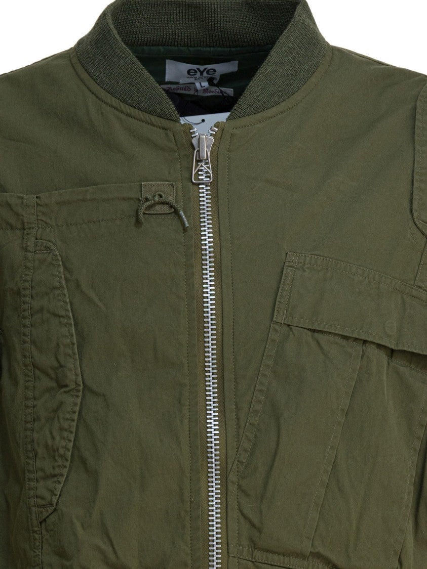 Junya Watanabe Cotton And Nylon Bomber Jacket