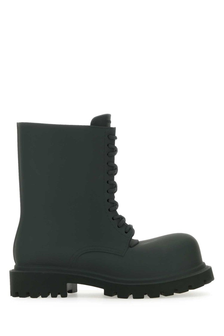 Balenciaga Bottle Green Eva Steroid Boots