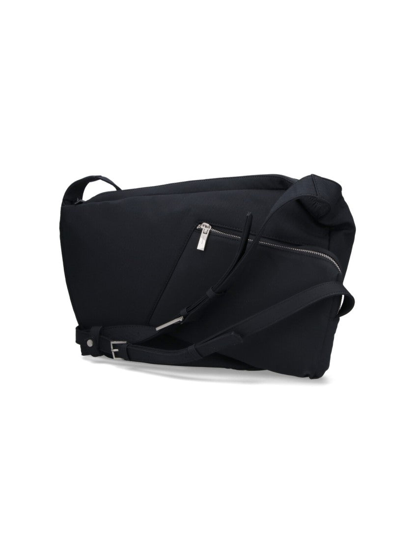 Ader Error Structured Black Bag With Clean Lines