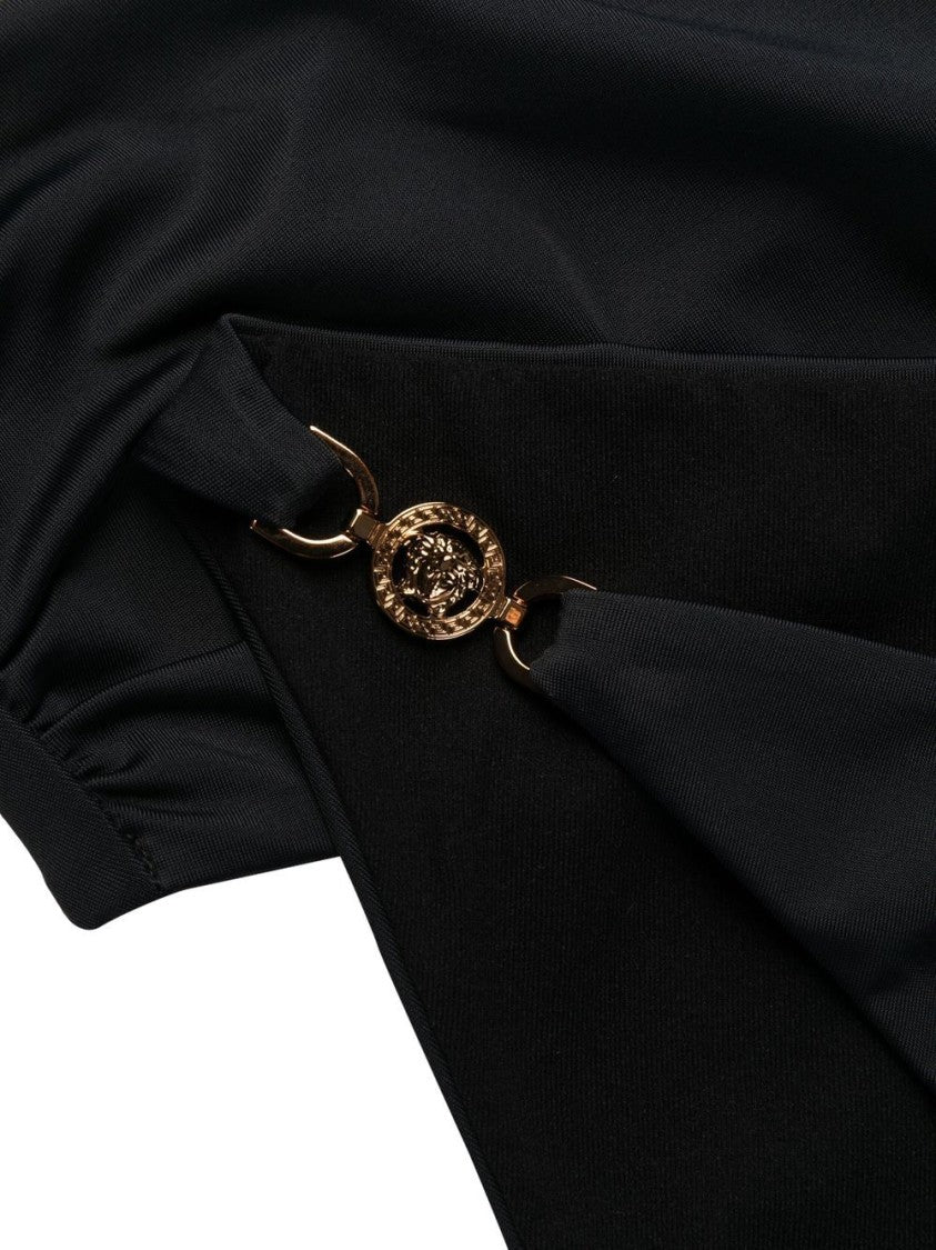 Versace Medusa Plaque Detail Swimsuit