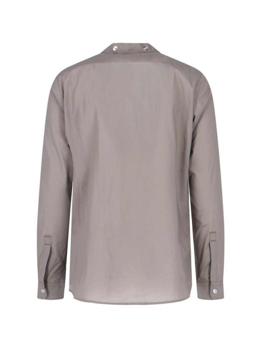 Rick Owens Larry' Shirt – Taupe