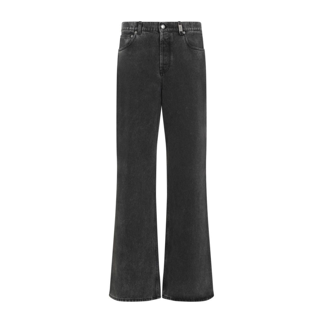 Alexander Mcqueen Flared Jeans With Cotton Fabric And Design