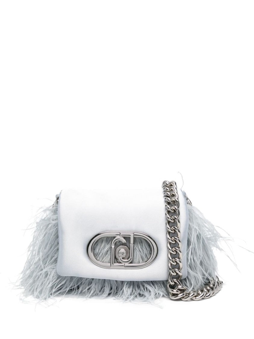 Liu Jo Sky Blue Feather Shoulder Bag