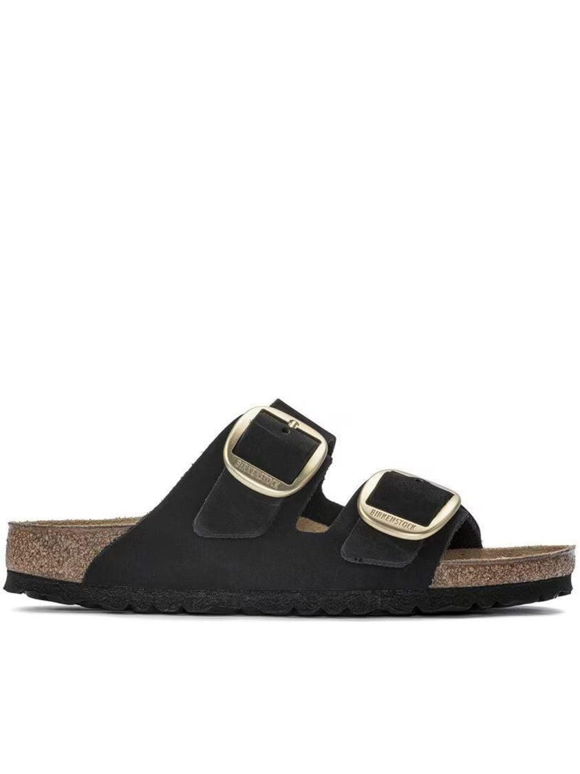 Birkenstock Arizona Big Buckle Nubuck Leather Sandals