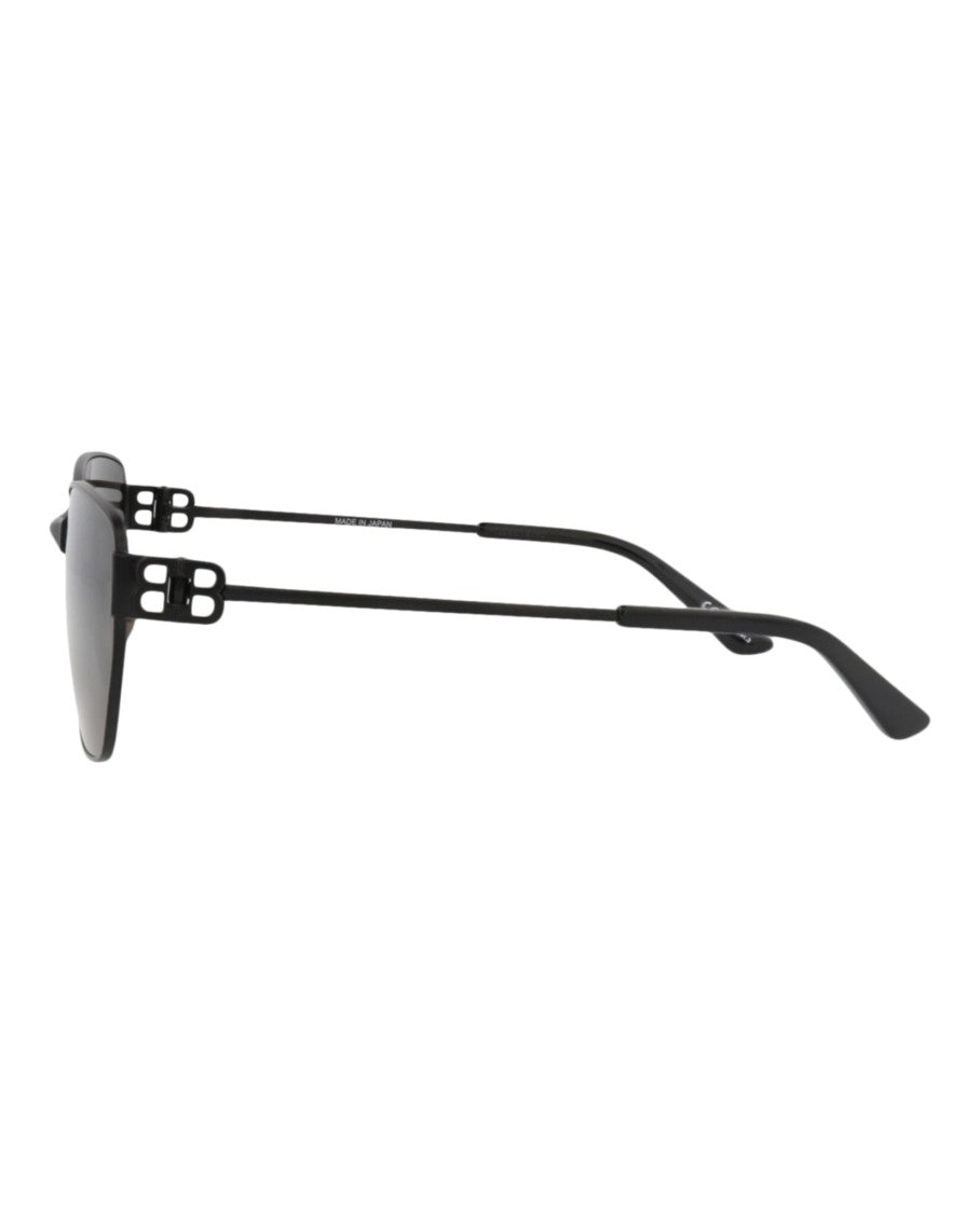 Balenciaga Cat Eye-Frame Metal Sunglasses