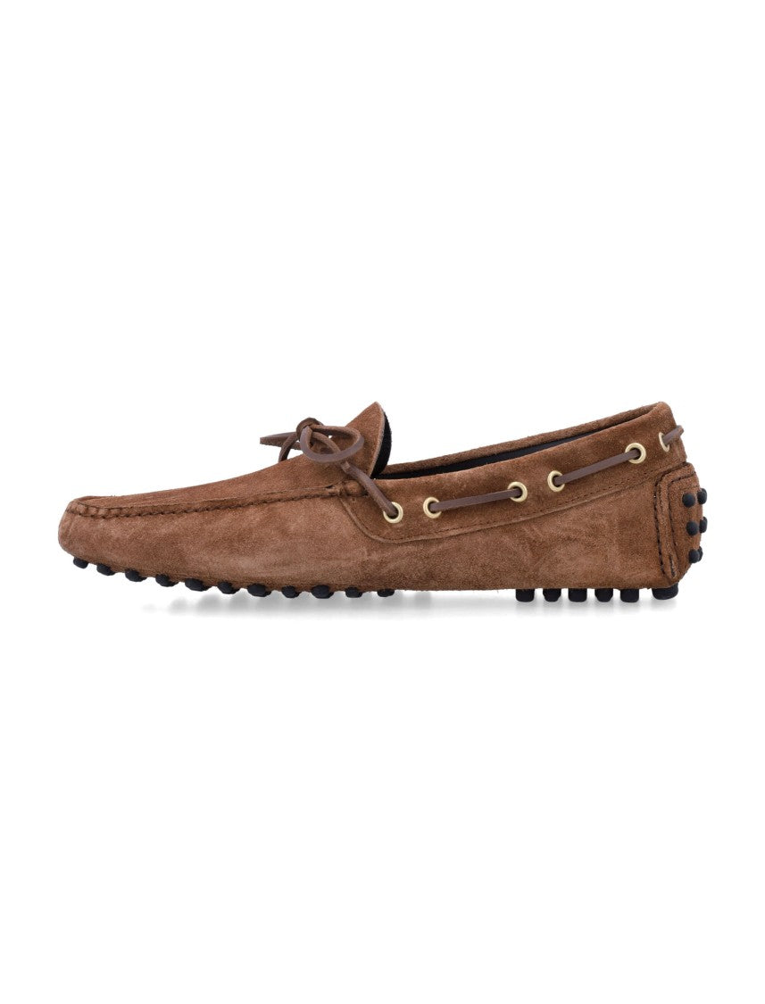 Tom Ford Suede Rod Driver Loafer With 360° Lace-Up System
