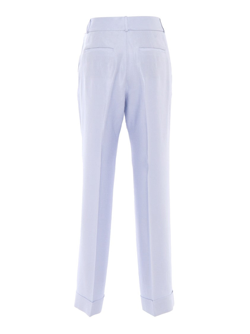 Peserico Tailored Neutrals Trousers With Straight Leg