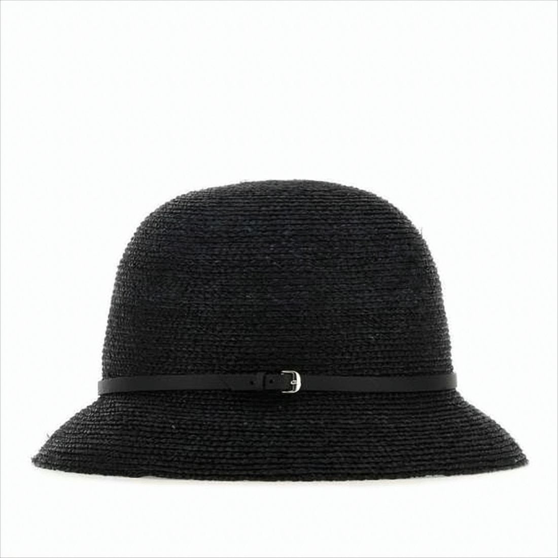 Helen Kaminski Raffia Hat With Adjustable Leather Band