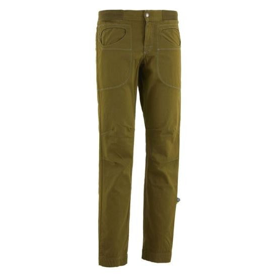 E9 Slim-Fit Straight Pants With Multiple Front Pockets And Seam Detailing